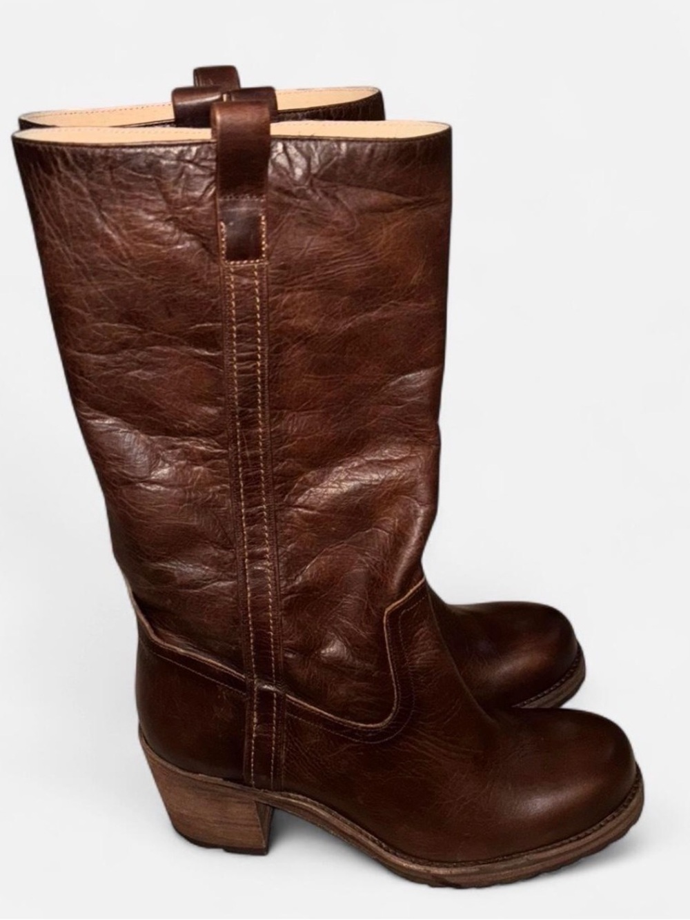 Cleo + Wolf rounded toe cowgirl boots
